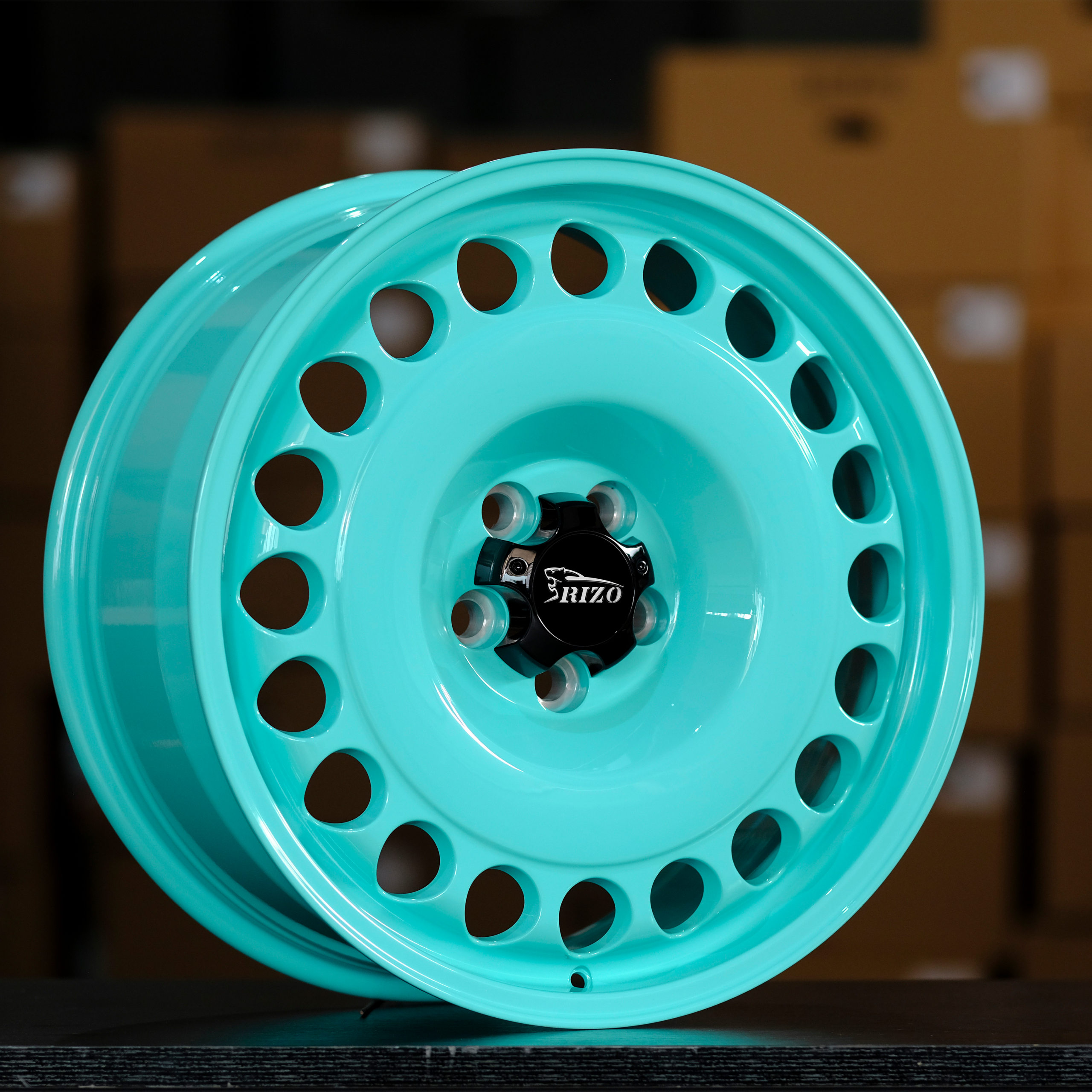 5927F TIFFANY BLUE Forged Wheels for Land Rover Defender