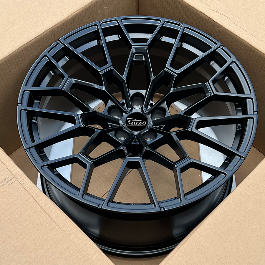 Cerchi forgiati 7108F per BMW, cerchi in lega neri satinati