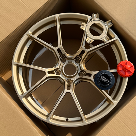 5330F Rizo forged satin gold satin black for Porsche 911-2