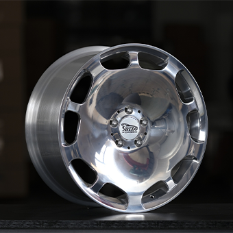 Polished Full face wheels for Maybach