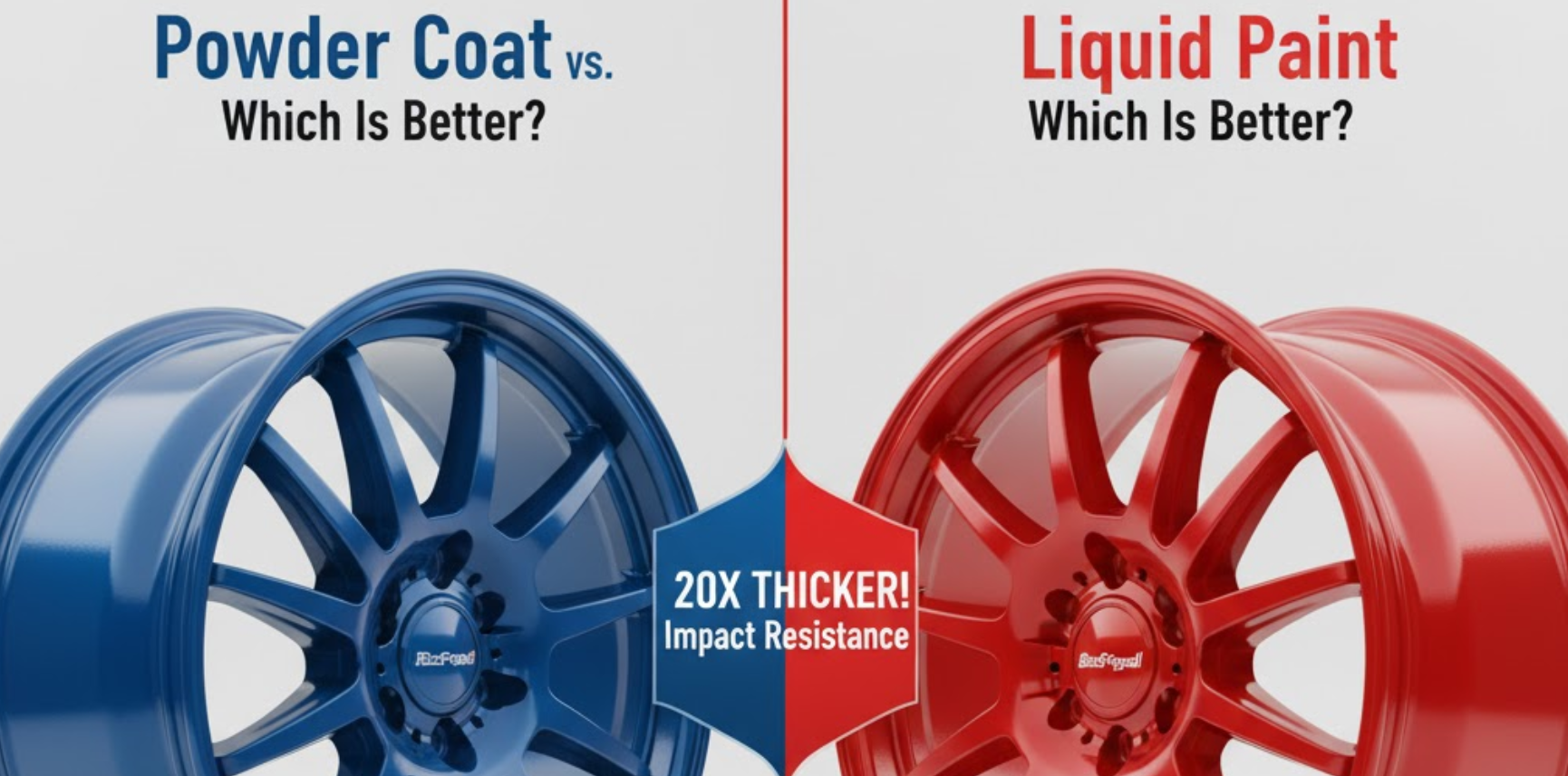 Verniciatura a polvere o verniciatura a liquido? Quale è migliore?