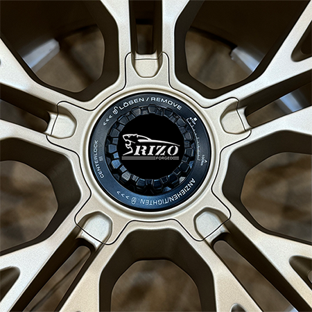 5329F Satin Gold BML Satin black Forged wheels for Panamera-Detailed images-2