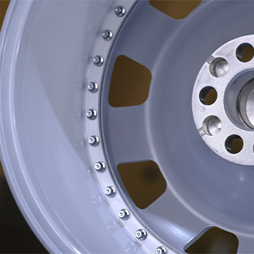 5918F Rizo white Forged wheels for Defender-detailed images-1