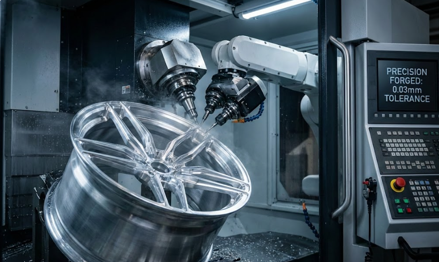 2.11 W jaki sposób CNC definiuje jakość precyzyjnie kutych kół?