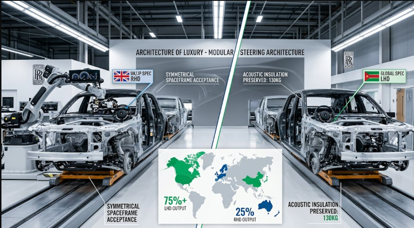Tutte le Rolls Royce hanno il volante sul lato sbagliato?