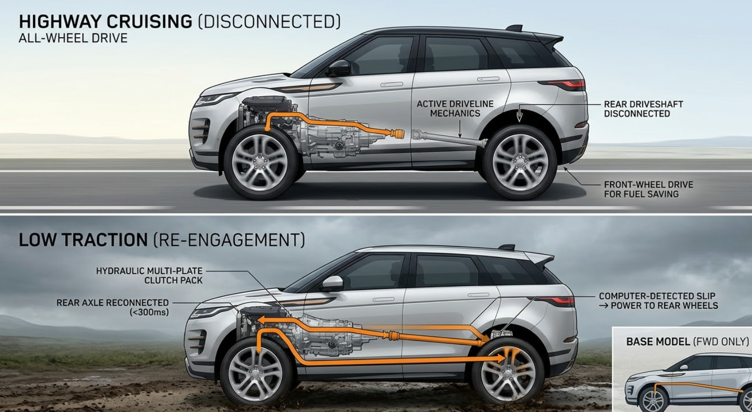 Is A Land Rover Evoque 4-Wheel Drive? 