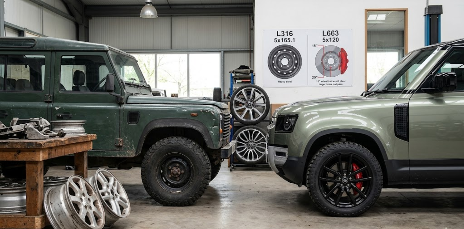 What Wheels Fit A Land Rover Defender?
