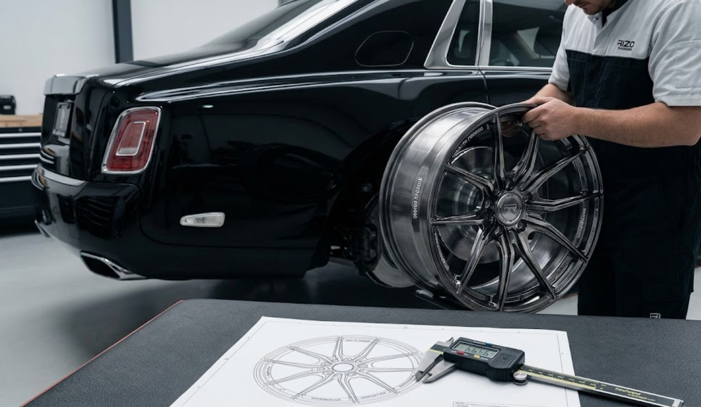 È possibile far realizzare cerchi in lega aftermarket per una Rolls Royce?