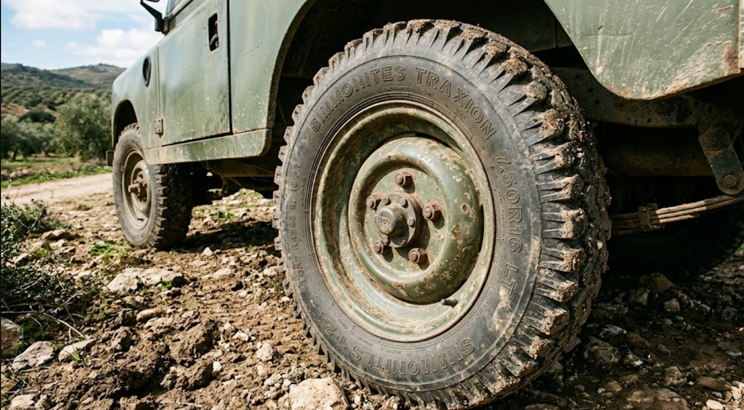 What Size Of Wheels Are On A Land Rover Santana?
