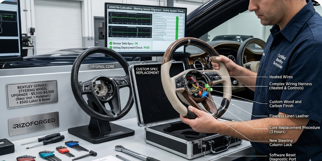 How Much Does A Bentley Steering Wheel Replacement Cost?