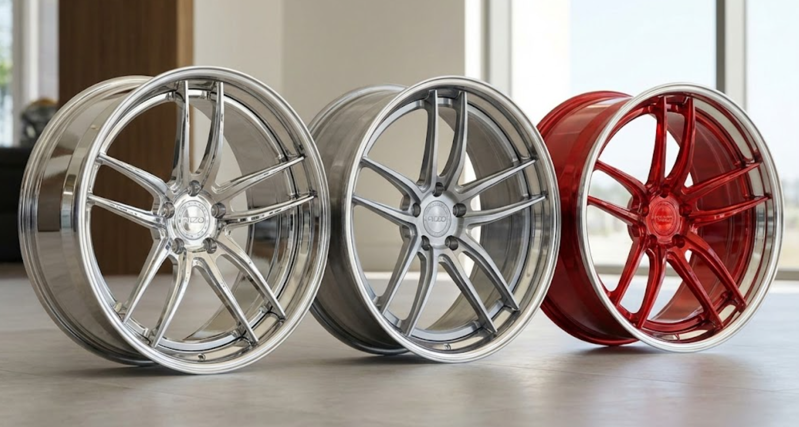 La diferencia de Rizo Forged: Fabricado en 6061-T6