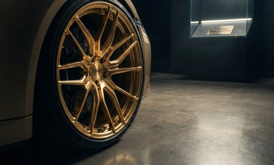 Gold alloy wheels will be super popular in the coming years