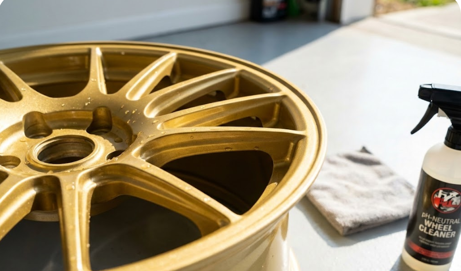 Comprehensive Maintenance for Golden Wheel Alloys!