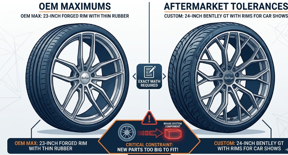 What Is The Offset For Bentley Flying Spur Wheels?