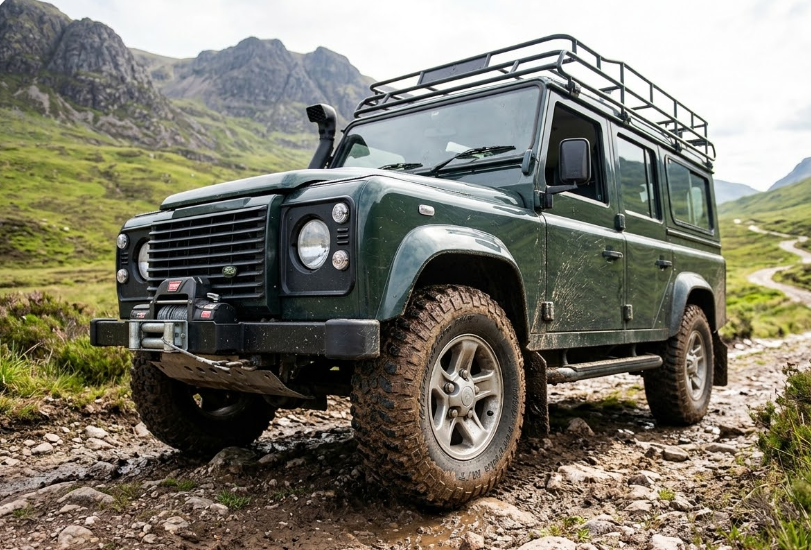What Type Of Tires Are Best For Land Rover Off-Roading?