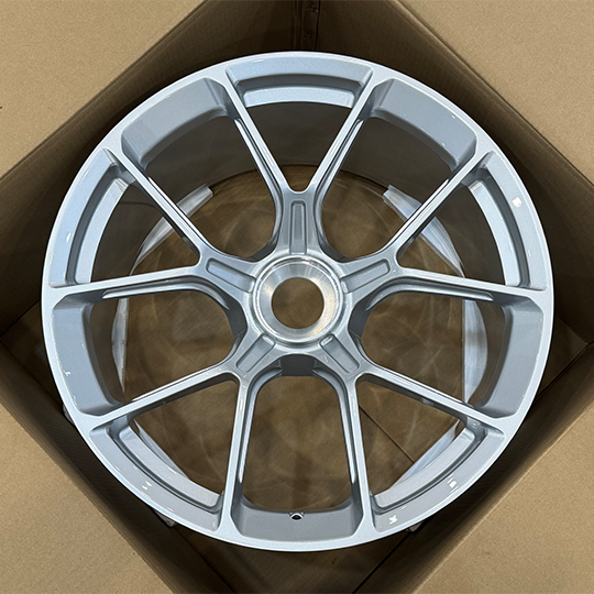 5322FB GT3 wheels silver centerlock wheels for porsche 911 gt3