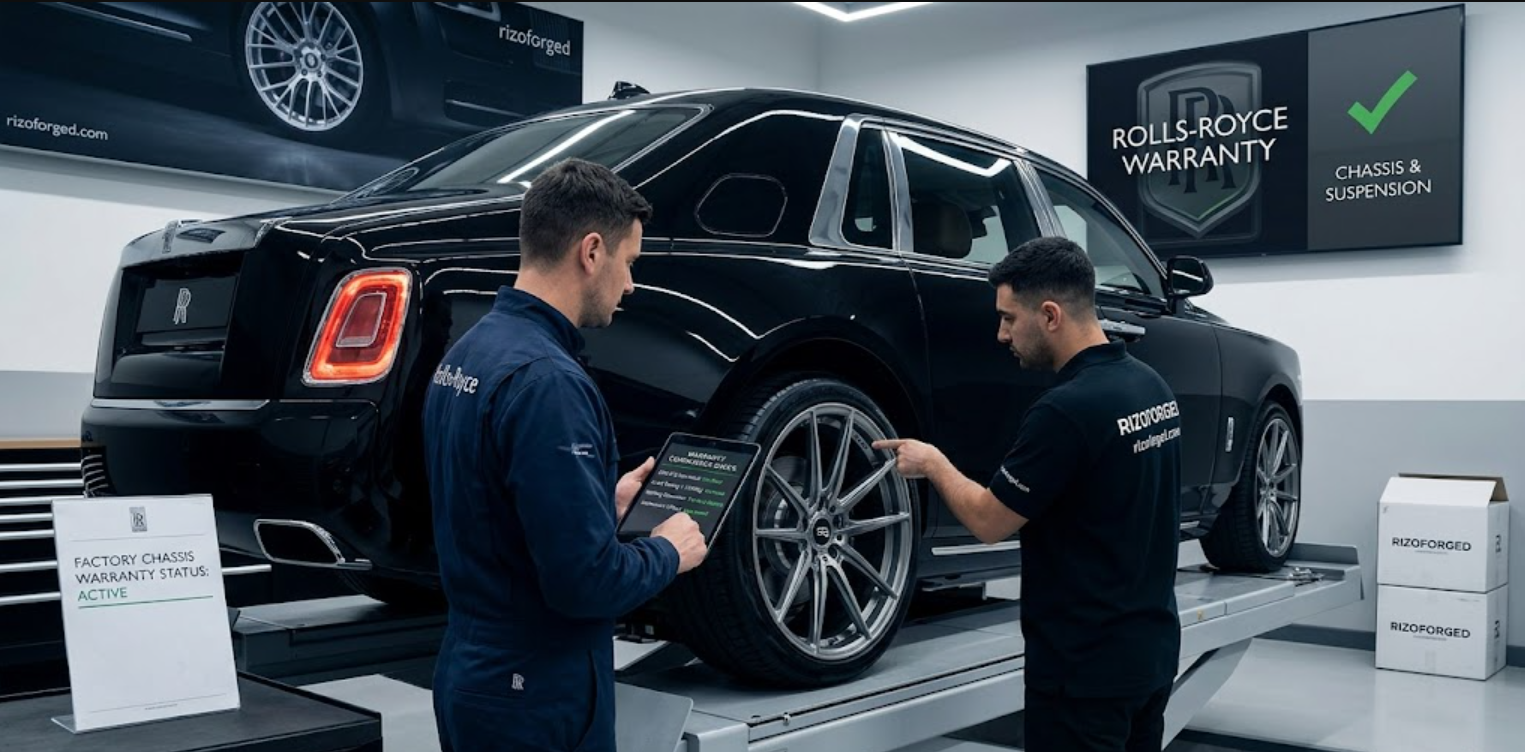 Il cambio dei cerchi invalida la garanzia della Rolls-Royce?