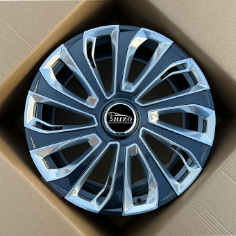 Black Machined face bentley continental gt wheels