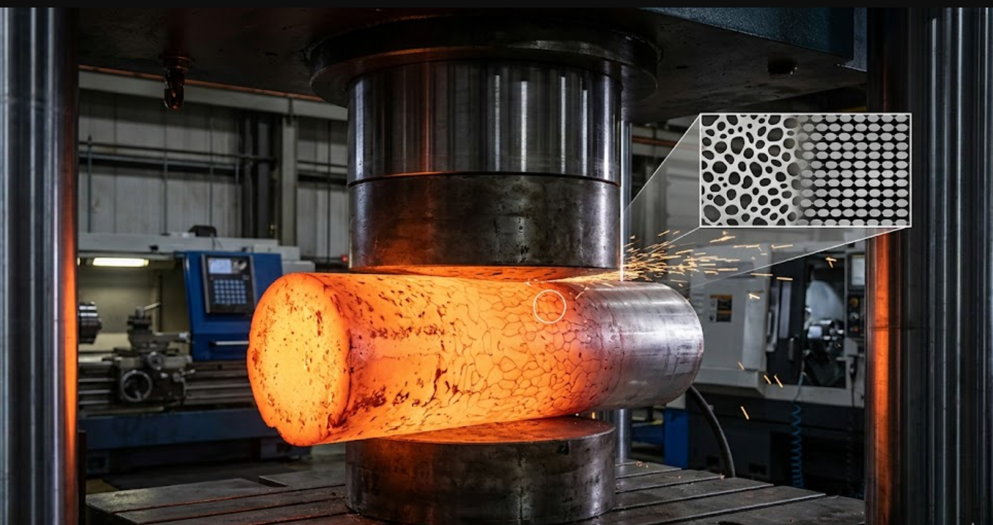 ¡La metalurgia fundamental detrás del forjado de grado aeroespacial!