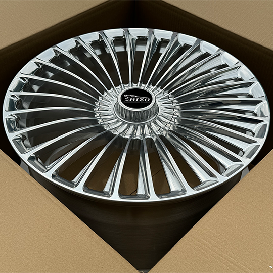 20 inch Full Polished Multi Spoke Wheels For Chevrolet Corvette