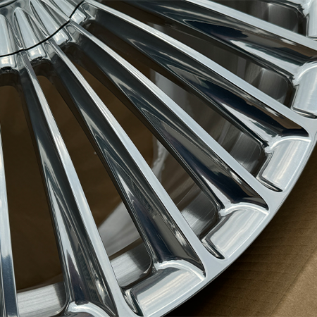 20 inch Full Polished Multi Spoke Wheels For Chevrolet Corvette detail