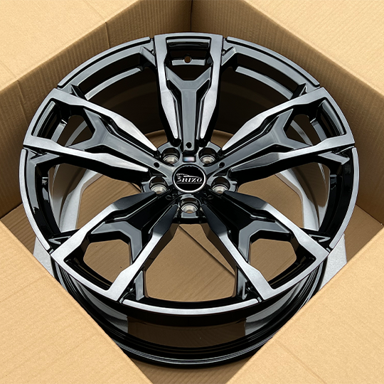 Llantas de 20 pulgadas negras con acabado mecanizado para BMW 787m para BMW X3