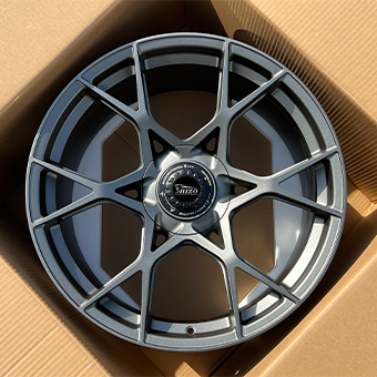 5326F Satin Black 20 inch Rims for 718 Cayman