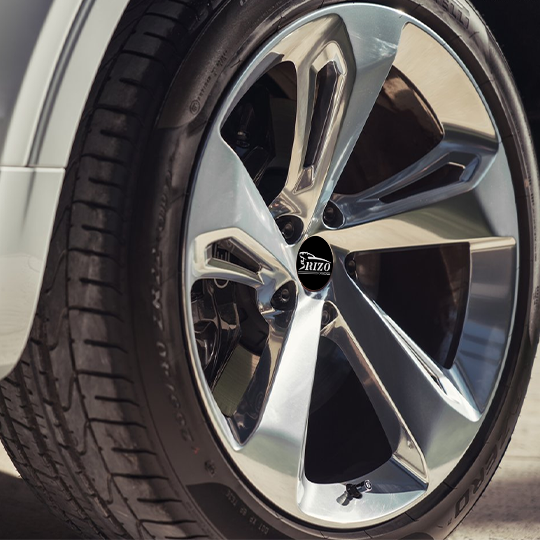 5612F BENTAYGA wheels polished wheels five spoke-1