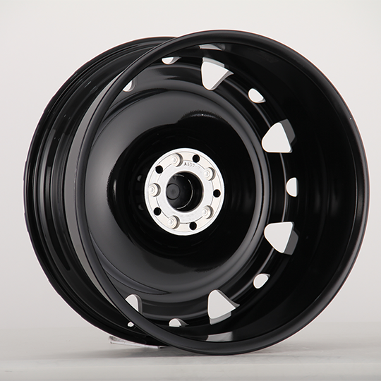 Rizo gloss black full face mulsanne wheels