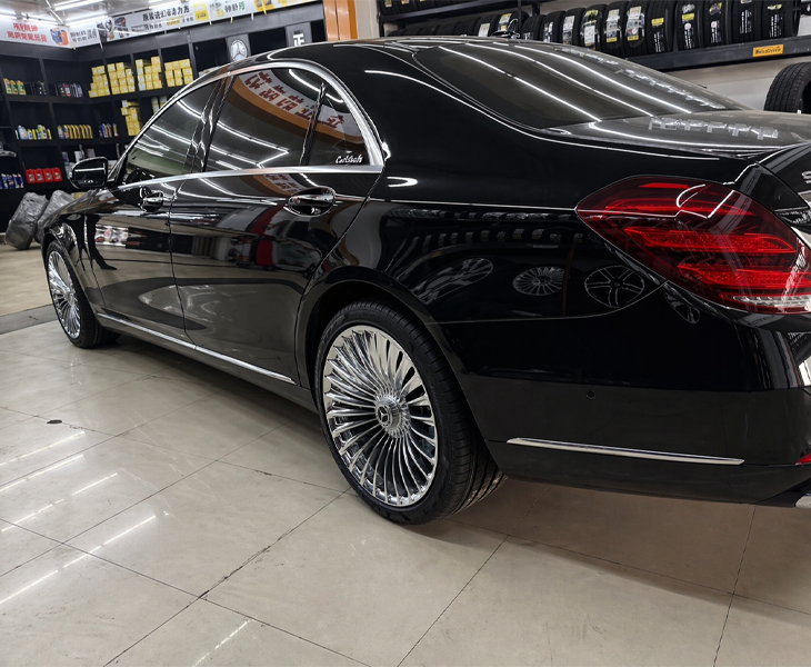 mercedes benz multi spoke wheels​