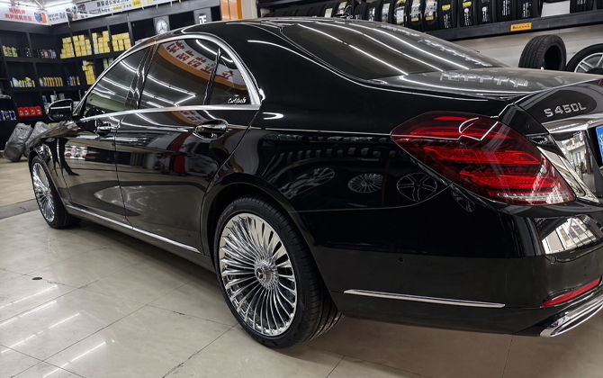 mercedes benz multi spoke wheels​