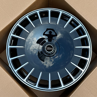 BRABUS 24-inch Monoblock ZM Platinum Edition Mercedes G Class Wheels