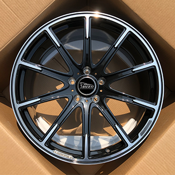 black machined face 24 inch g class brabus wheels