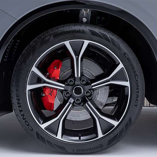 five spoke 20 inch black machined face forged 2025 acura mdx wheels