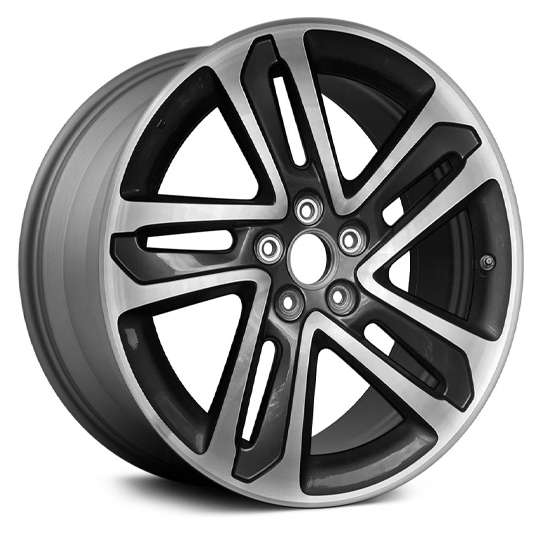 five spoke 20 inch satin gunmetal 2017 Acura MDX wheels