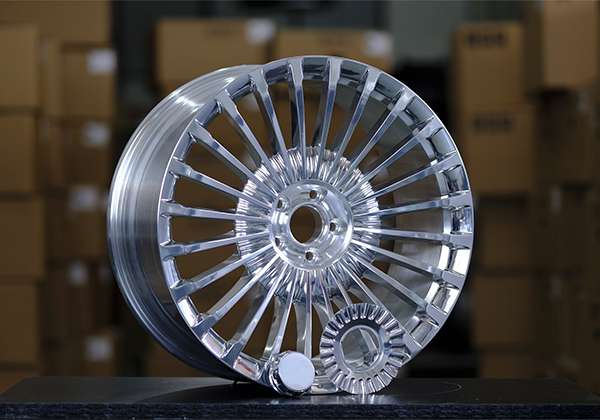 Llantas Mercedes GLS forjadas y pulidas