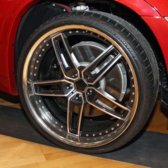 5 spoke 2 piece forged 2010 AC Schnitzer BMW X6 M wheels