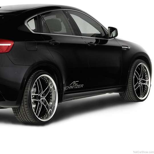 5 spoke deep dish 2 piece forged 2010 AC Schnitzer BMW X6 M wheels