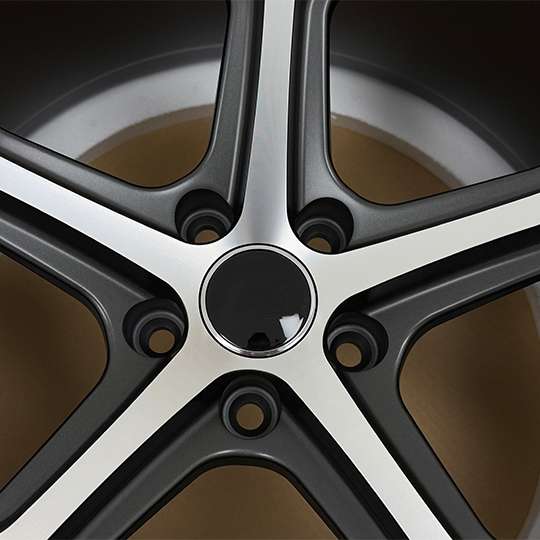Black Machined Face Wheels for Audi RS6 Avant Wheels