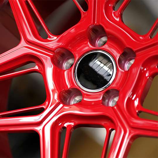 Red Audi RS6 Avant Wheels