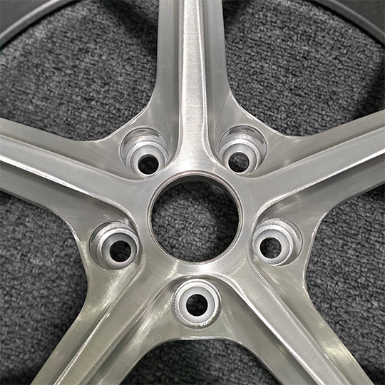 Silver Brushed wheels for Audi RS6 Avant