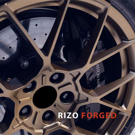 satin bronze 21 inch Aston Martin Vanquish Wheels