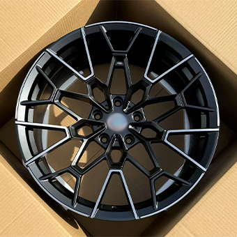 Llantas forjadas de 21 pulgadas en negro satinado para BMW G90